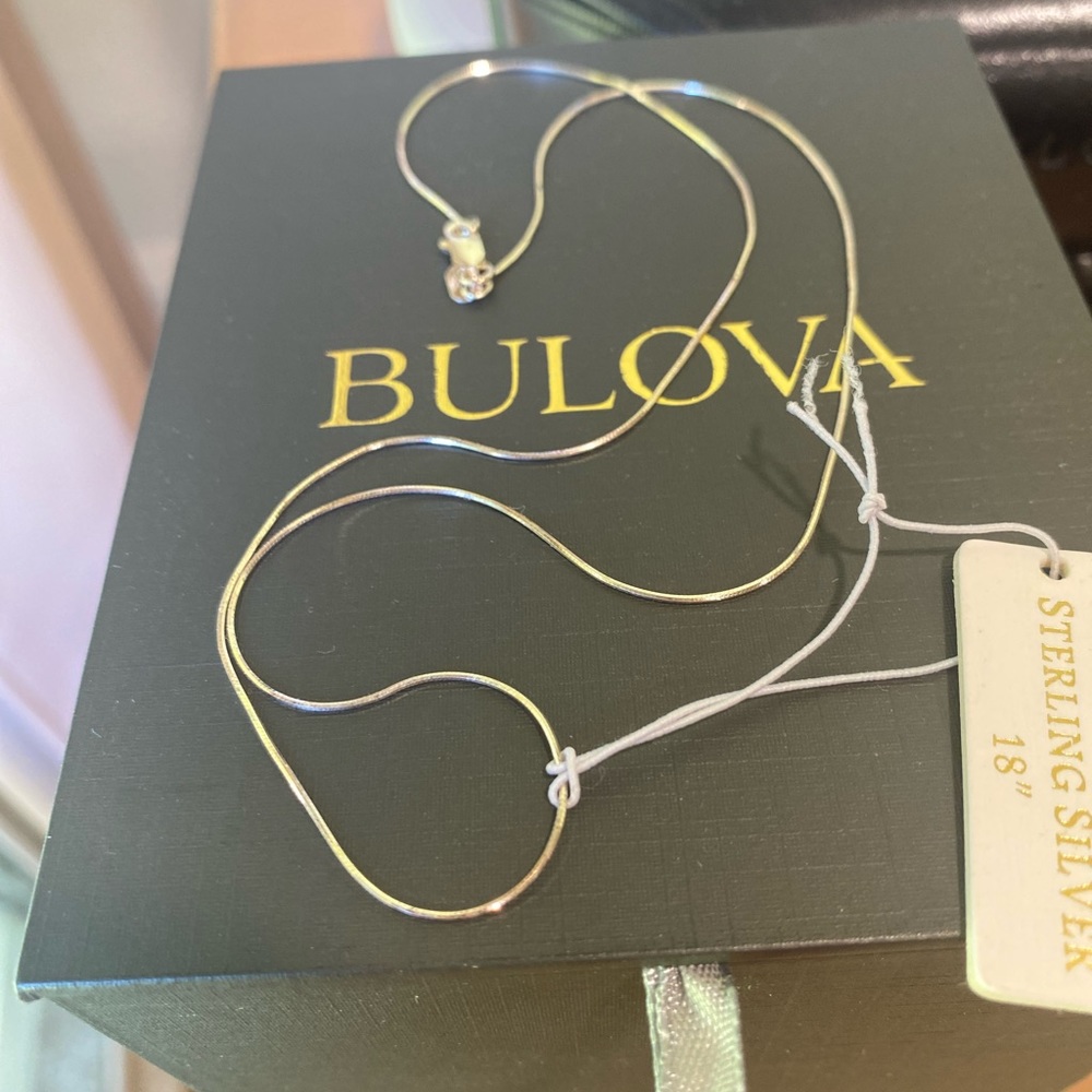 18 inch made in Italy “liquid” Sterling Silver chain - Picture 11 of 11